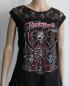 Preview: Metal Attack Merch Shop - Rock Hard Festival 2019 - Girlie Shirt Skull Spitze Langarm